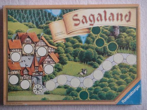 LEUK: Sagaland (alias Sprookjesland), Hobby en Vrije tijd, Gezelschapsspellen | Bordspellen, Gebruikt, Een of twee spelers, Drie of vier spelers