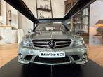 1:18 Mercedes C63 AMG W204 grijs 2008 Autoart 76275, Auto, Autoart, Nieuw, Ophalen of Verzenden