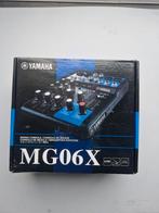 Yamaha MG06X analoog mengpaneel. Splinternieuw, Muziek en Instrumenten, Mengpanelen, Ophalen of Verzenden, Nieuw