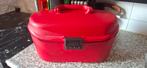 Samsonite Beautycase - Rood, Ophalen, Gebruikt, Met spiegeltje(s), Hardcase