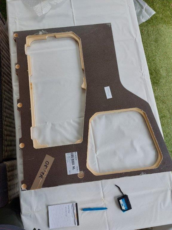 Aanrechtblad, origineel Adria. Nieuw inclusief. sparingen, Caravans en Kamperen, Camper-accessoires, Nieuw, Ophalen