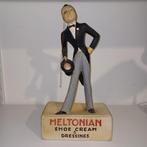 MELTONIAN Shoe Cream vintage Antiek beeld Jaren '30 Reclame, Gebruikt, Ophalen of Verzenden