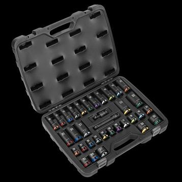 Impact Socket Set 1/2"Sq Drive 34pc dopsleutelset beschikbaar voor biedingen