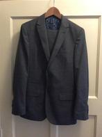 Nils kostuum 2-delig grijs. Fitted maat 46 uitstekende staat, Kleding | Heren, Ophalen of Verzenden, Maat 46 (S) of kleiner, Grijs
