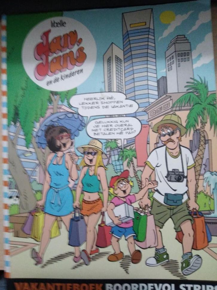 Jan Jans en de kinderen, Boeken, Stripboeken, Gelezen, Eén stripboek, Ophalen of Verzenden