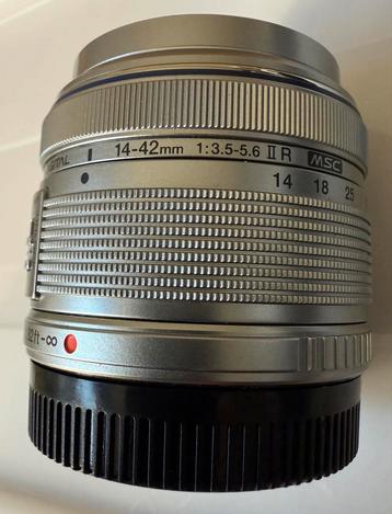 Olympus MFT 14-42mm II R F/3.5-5.6 ED zilver M.Zuiko Digital beschikbaar voor biedingen