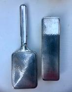 George Nilsson voor Gero (90) art deco borstels. Silverplate, Ophalen of Verzenden, Zilver