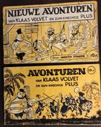 Klaas Volvet deel 1 deel 2 getekend door Marten Toonder 1955, Gelezen, Marten Toonder, Complete serie of reeks, Ophalen of Verzenden