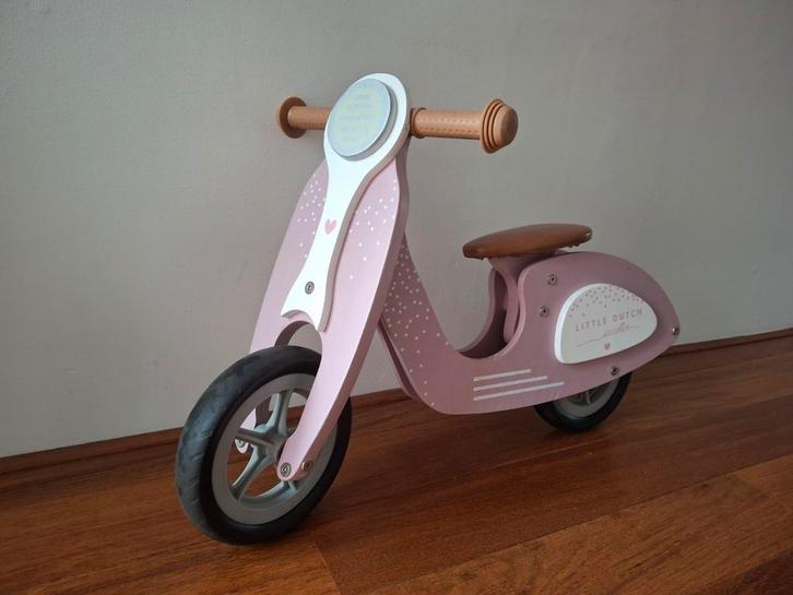 Loopfiets scooter van Little dutch ZO GOED ALS NIEUW, Fietsen en Brommers, Fietsen | Meisjes, Zo goed als nieuw, 14 inch of minder