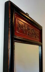 Prachtige antieke Chinese of Japanse spiegel verm. rond 1900, Ophalen, Rechthoekig, Minder dan 50 cm, Minder dan 100 cm