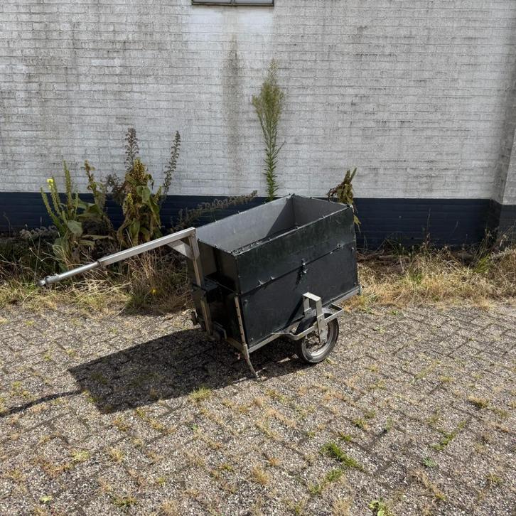 Fietsaanhangertje opknapper, Fietsen en Brommers, Fietsaccessoires | Aanhangers en Karren, Gebruikt, Bagagekar, 20 tot 40 kg, Ophalen