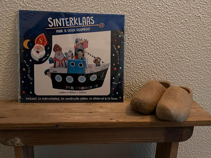 Doe-het-zelf Sint boot nieuw - ook ophalen in Rotterdam, Diversen, Sinterklaas, Zo goed als nieuw, Ophalen of Verzenden