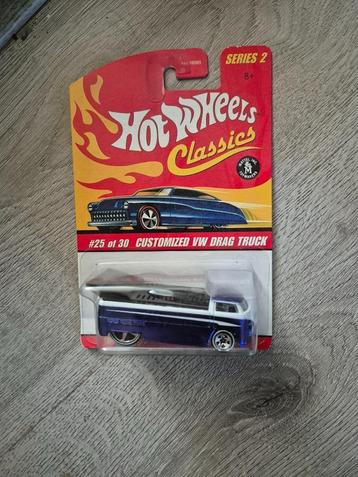 Hot Wheels Classics Volkswagen customized Drag Truck blauw beschikbaar voor biedingen