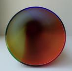 Beeldenmarkt vaas hoogte 50 cm glazen vaas glas handgemaakt, Overige kleuren, Ophalen of Verzenden, Minder dan 50 cm, Glas