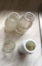 bodemvondst mosterd zalf potjes 4 stuks, Ophalen of Verzenden