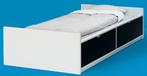 Bed 90x200 cm Ikea "Flaxa" INCL. lattenbodem "Sultan Laxeby", Huis en Inrichting, Slaapkamer | Bedden, Ophalen, Gebruikt, 90 cm