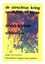 Affiesje Anna Zomer schilderijen (1971) de Utrechtse kring, Verzamelen, Posters, Gebruikt, A1 t/m A3, Rechthoekig Staand, Verzenden
