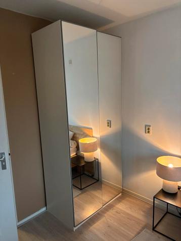 IKEA Pax kledingkast met spiegeldeuren - Zo goed als nieuw! - afbeelding 4