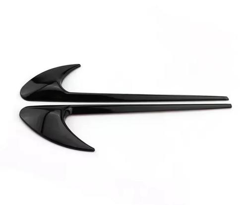 Vent Fender Trim – Zwart / Carbon / Chroom, Auto diversen, Tuning en Styling, Ophalen of Verzenden