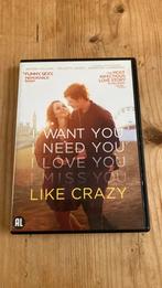 Like crazy - drake doremus, Alle leeftijden, Ophalen of Verzenden, Zo goed als nieuw