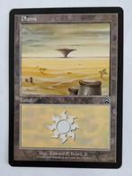 Plains V.4 Mercadian Masques MTG Near Mint, Ophalen of Verzenden, Zo goed als nieuw, Losse kaart