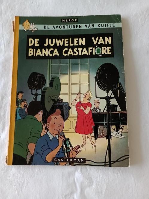 DE JUWELEN VAN BIANCA CASTAFIORE 1963, Boeken, Stripboeken, Gelezen, Eén stripboek, Ophalen of Verzenden