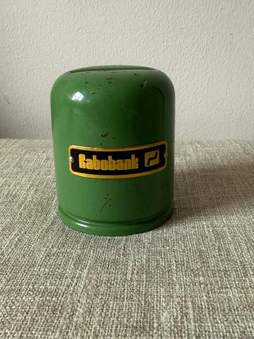 Vintage Rabobank Spaarpot Groen beschikbaar voor biedingen