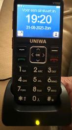 Uniwa V1000 - Seniorentelefoon - 4G - Bluetooth - Camera, Ophalen of Verzenden, Zo goed als nieuw, Klassiek of Candybar