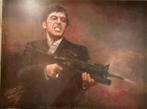 Scarface Schilderij schilder haiyen, Antiek en Kunst, Kunst | Schilderijen | Klassiek, Ophalen