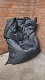 Zitzak met afneembare, waterdichte hoes - Grijs/Lichtblauw, Ophalen, Zo goed als nieuw, Grijs, Zitzak