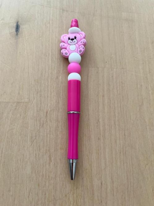 roze siliconen kralen beertjes pen, Hobby en Vrije tijd, Kralen en Sieraden maken, Nieuw, Kraal, Verzenden