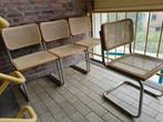 Vintage Cesca Stoelen - Marcel Breuer Design, Ophalen, Bruin, Vier, Riet of Rotan