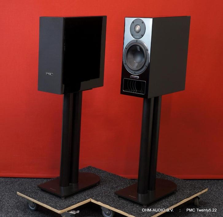 PMC Twenty5.22i Incl Stands, Uitmuntende Staat, Occasion, Audio, Tv en Foto, Luidsprekers, Zo goed als nieuw, Front, Rear of Stereo speakers