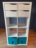 Gratis: Ikea Kallax Wandkast met Lades & Deuren, Ophalen, Kunststof, Gebruikt, 100 tot 150 cm