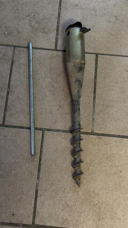 Wasmolen / parasol standaard houder / grondanker voor gazon, Tuin en Terras, Droogmolens en Wasrekken, Gebruikt, Droogmolen, Ophalen of Verzenden