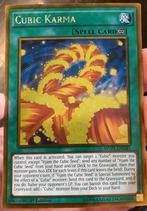 Yu-Gi-Oh! Cubic Karma MVP1 1st Edition !, Verzenden, Zo goed als nieuw, Losse kaart, Foil