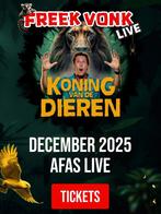Ruilen: Freek Vonk - 22/12/25 - AFAS - 1x tribune B voor C, Tickets en Kaartjes, Evenementen en Festivals, Eén persoon