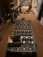 Tempur Schotelbodem 4-motorig + Massage 90x200cm, Ophalen, 90 cm, Eenpersoons, Wit