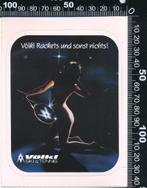Sticker: Volkl Ski and Tennis - Volkl rackets und sonst nich, Ophalen of Verzenden, Zo goed als nieuw, Sport
