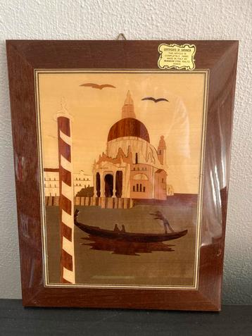 Marqueterie Venetië - Basiliek Santa Maria della Salute beschikbaar voor biedingen