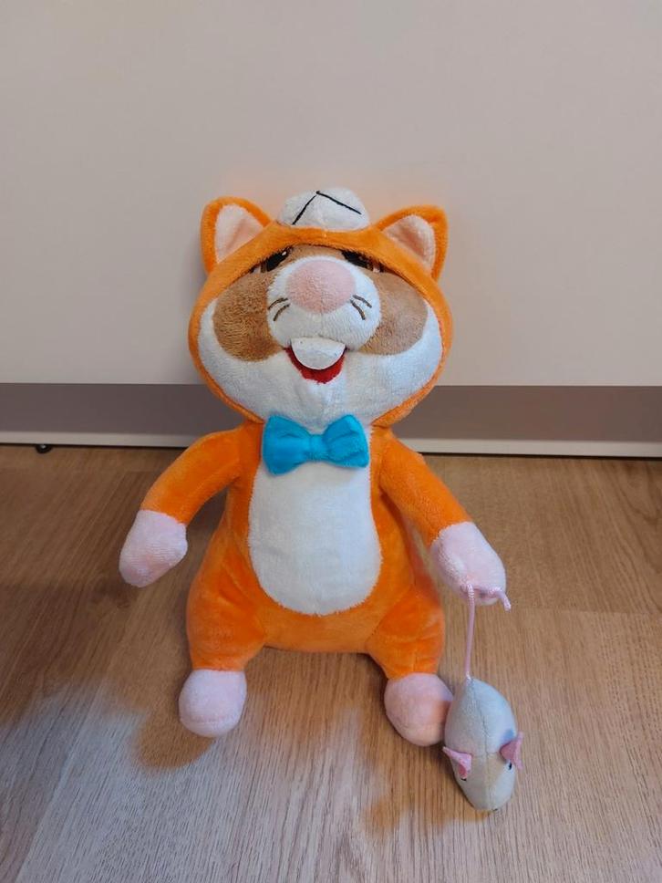 AH hamster knuffel dierendag kat poes, Kinderen en Baby's, Speelgoed | Knuffels en Pluche, Ophalen of Verzenden