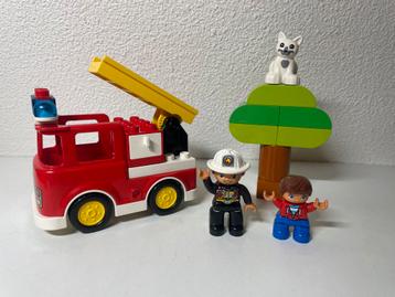Duplo 10901 Brandweerwagen beschikbaar voor biedingen