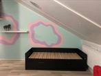 Ikea Brimnes bed zwart, Ophalen, Verstelbaar, Zwart, Tweepersoons