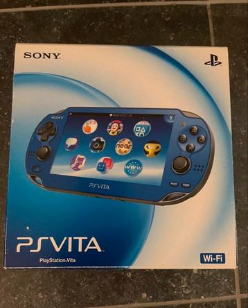 Blauwe PS Vita in Doos nieuw ongebruikt! beschikbaar voor biedingen