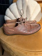Hugo Boss mooie bruine leren heren loafers mt 40, Loafers, Bruin, Ophalen of Verzenden, Zo goed als nieuw