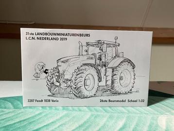 LCN beursmodel 2019, Fendt 1038 Vario beschikbaar voor biedingen