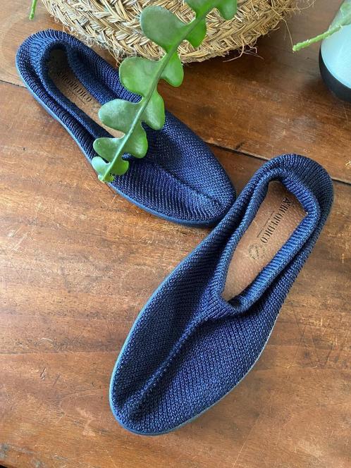 Blauwe gebreide schoenen Arcopedico mt 42 i.z.g.st., Kleding | Dames, Schoenen, Zo goed als nieuw, Schoenen met lage hakken, Blauw