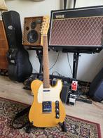 Goudkleurige Squier Telecaster, Ophalen, Gebruikt, Solid body, Fender