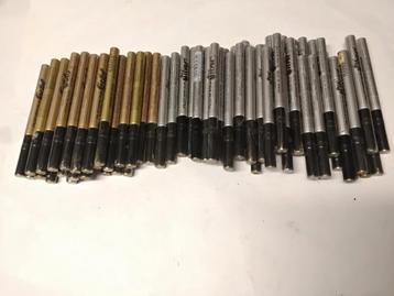 Pilot markers, markeerstiften, stiften goud en zilver, kerst beschikbaar voor biedingen