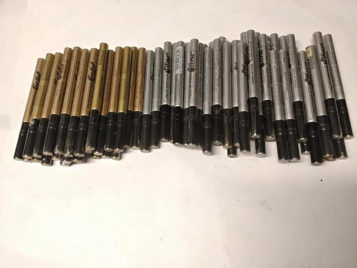 Pilot markers, markeerstiften, stiften goud en zilver, kerst, Diversen, Schrijfwaren, Nieuw, Ophalen of Verzenden